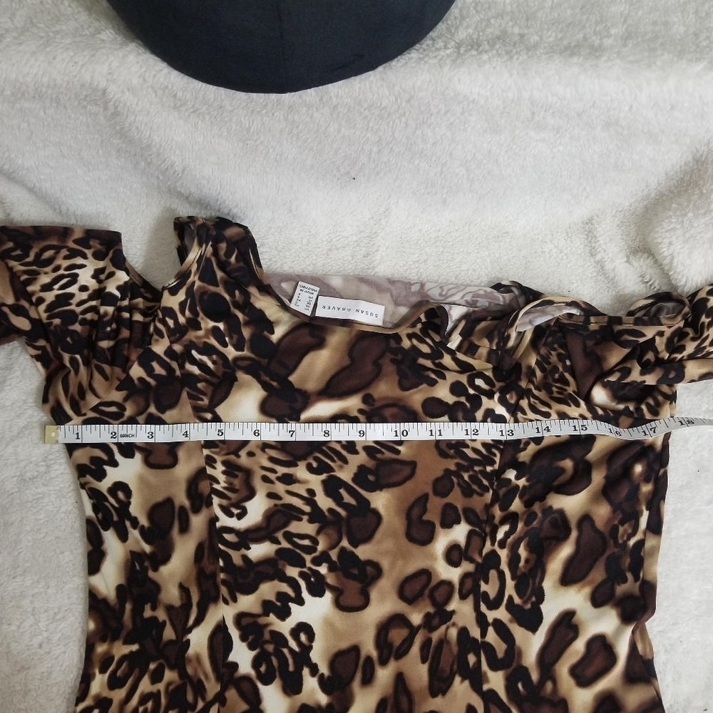 Susan Graver off the shoulder dress - Picture 7 of 7